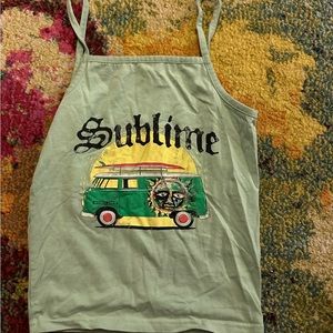 sumblime crop tank